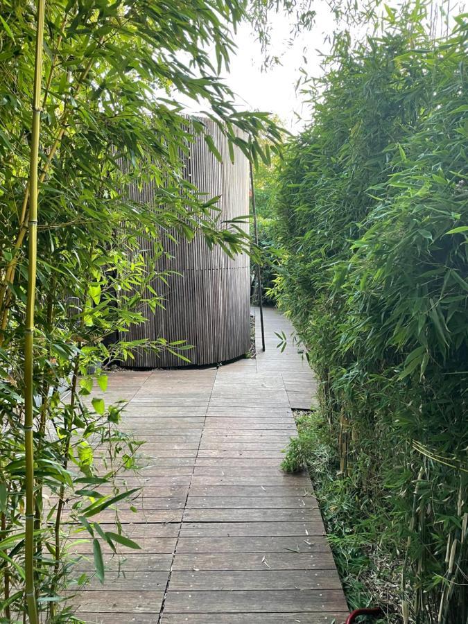 Tiny-House Van Zeecontainers Bij Het Bos Oranjewoud Exterior foto